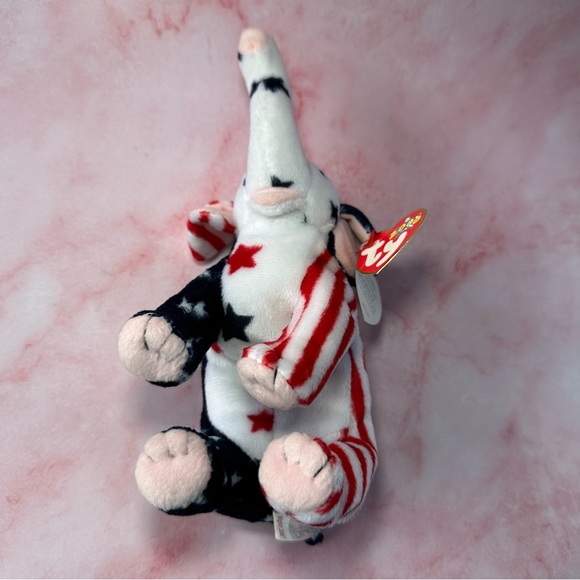 Ty Beanie Baby Righty 2000 with heart tag - Picture 7 of 9